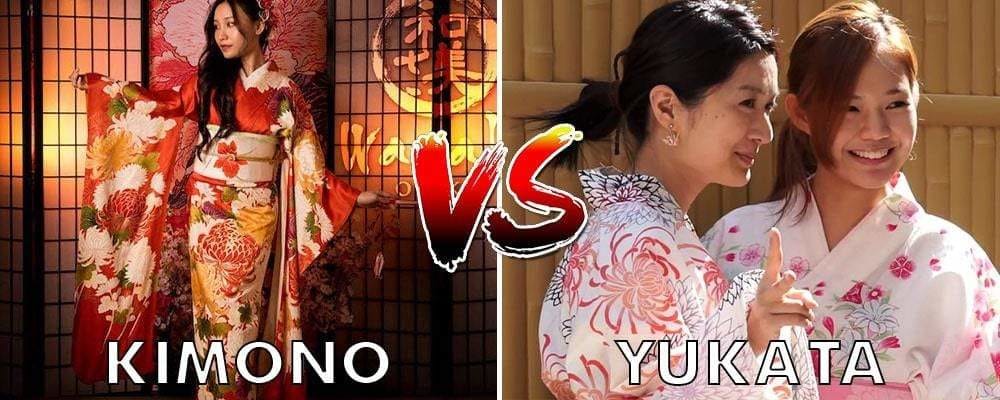 Kimono Furisoden vs. Yukata