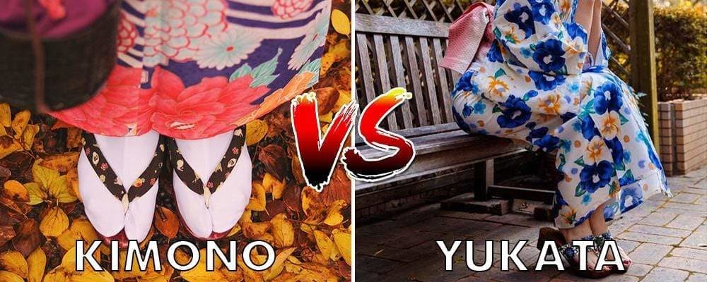 Kimono vs. Yukata: Tabi und Socken