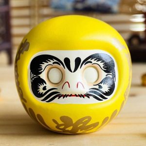 Daruma Spaarpot Gele Zondag