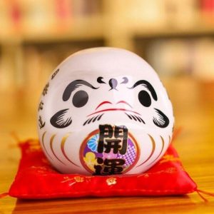 Daruma Spaarpot Wit
