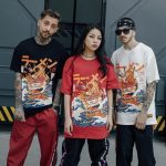 Japanse Bedrukte T-shirt