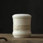 Japanse Beker Mok Design - Klein wit