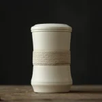 Japanse Beker Mok Design - Groot wit