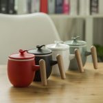 Japanse Beker met Slot - Blauw