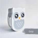 Japanse Bento Box Uil - Grijs