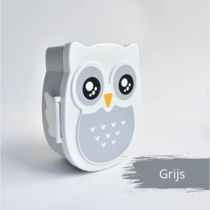 Japanse Bento Box Uil - Grijs