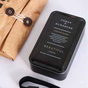 Japanse Bento Box Zwart - 3