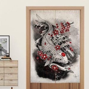 Japanse Deurgordijn Koï-karp