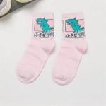 Japanse Dinosaurie Sokken - Roze