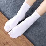 Japanse Dunne Sokken - Wit