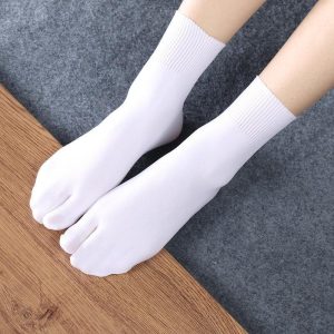 Japanse Dunne Sokken - Wit