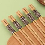 Japanse Eetstokjes Luxury Box - Bruin