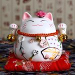 Japanse Gelukskat Maneki Neko - C