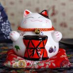 Japanse Gelukskat Maneki Neko - B