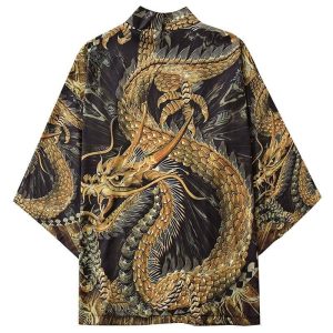 Japanse Haori Draak - XXL