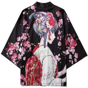 Japanse Haori Jonge Vrouw - XXL