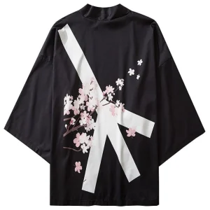 Japanse Haori Kersentak - XXL