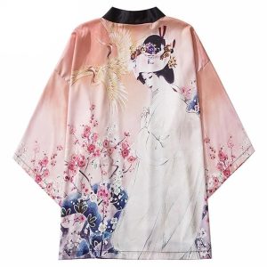 Japanse Haori Roze - XXL