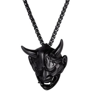 Japanse Ketting Oni - Zwart