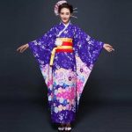 Japanse Kimono Dame Katoen