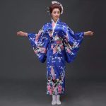 Japanse Kimono Dames Blauw