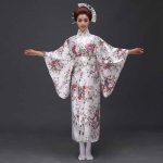 Japanse Kimono Dames Wit