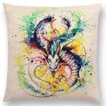 Japanse Kussensloop Draak