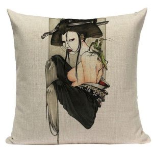Japanse Kussensloop Enge Geisha
