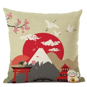 Japanse Kussensloop Fuji