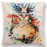 Japanse Kussensloop Ghibli Universum