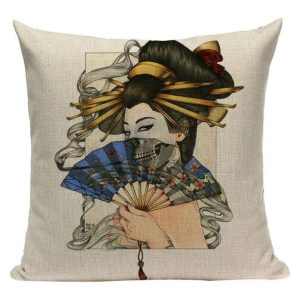 Japanse Kussensloop Hannya