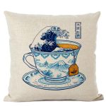 Japanse Kussensloop Kanagawa Golf