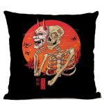 Japanse Kussensloop Schedel