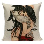 Japanse Kussensloop Schoonheid en Kraaien