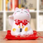 Japanse Maneki Neko Gelukkig