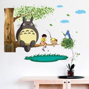 Japanse Muursticker Totoro - 90 x 60cm
