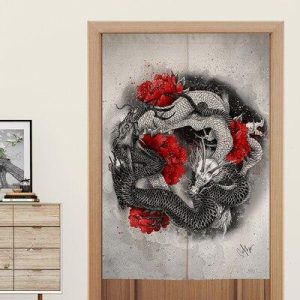 Japanse Noren Drakenbond