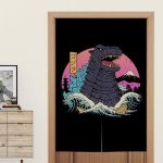 Japanse Noren Godzilla