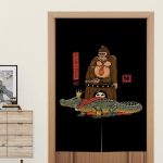 Japanse Noren Gorilla