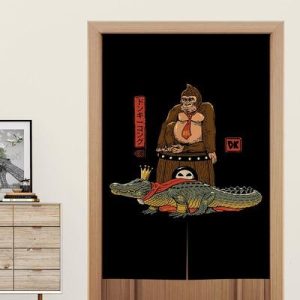 Japanse Noren Gorilla