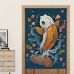 Japanse Noren Karper Sushi