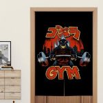 Japanse Noren Monster Gym