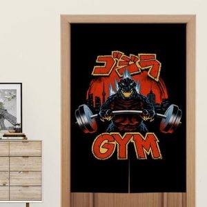 Japanse Noren Monster Gym