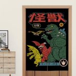 Japanse Noren Monster van Jurrasic