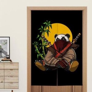 Japanse Noren Panda Ronin