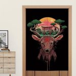 Japanse Noren Sika Herten