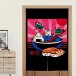 Japanse Noren Traditionele Schotel