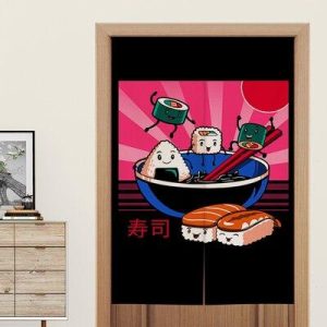 Japanse Noren Traditionele Schotel