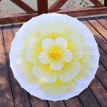 Japanse Paraplu Gele Bloem
