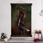 Japanse Poster Samurai Berkserker - 70x105CM